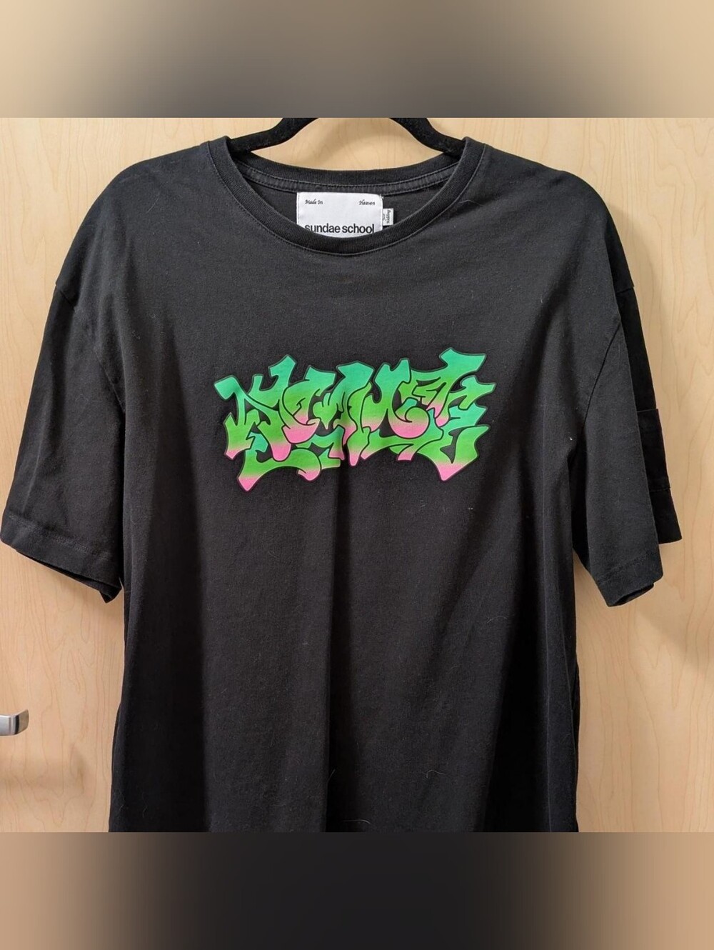 Sundae School Graffiti Graphic Tee – Size M – Deadstock